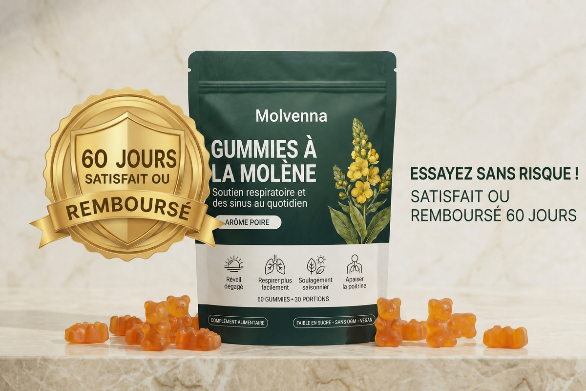 Gummies à la molène Molvenna